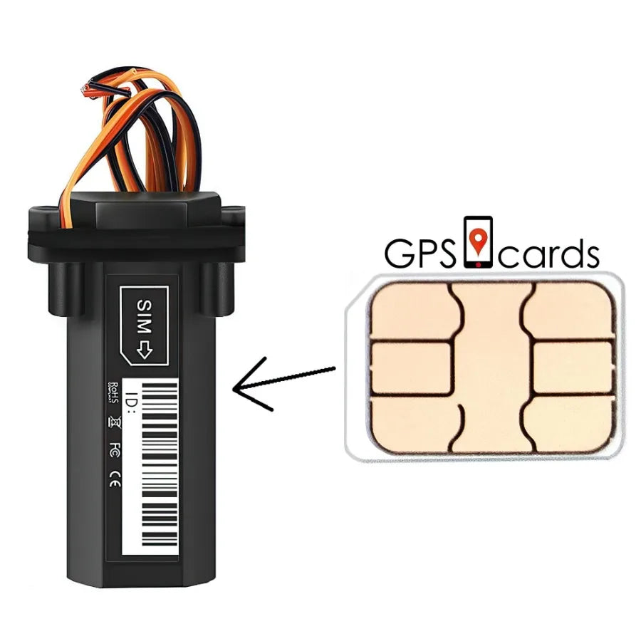 Activated Car GPS Tracking SIM Card for All Type of Automobile Tracker Equipment