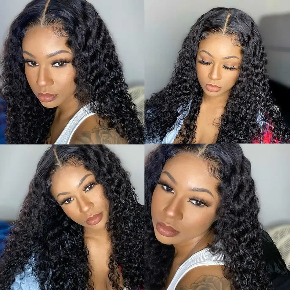 36 Inch Curly 12A Loose Deep Wave 100% Raw Human Hair Bundles 1/3/4 Bundles Double Weft Weavy Virgin Brazilian Hair