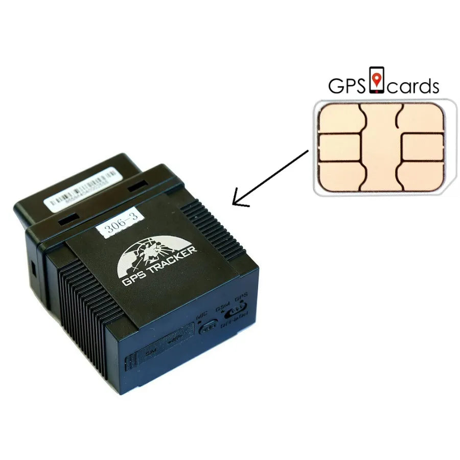 Activated Car GPS Tracking SIM Card for All Type of Automobile Tracker Equipment