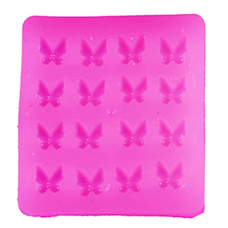 1pc/bag Butterfly Shape Epoxy Resin Molds Charm Pendant Silcone Moulds Ultra-Light Clay Handmade Butterfly Mold