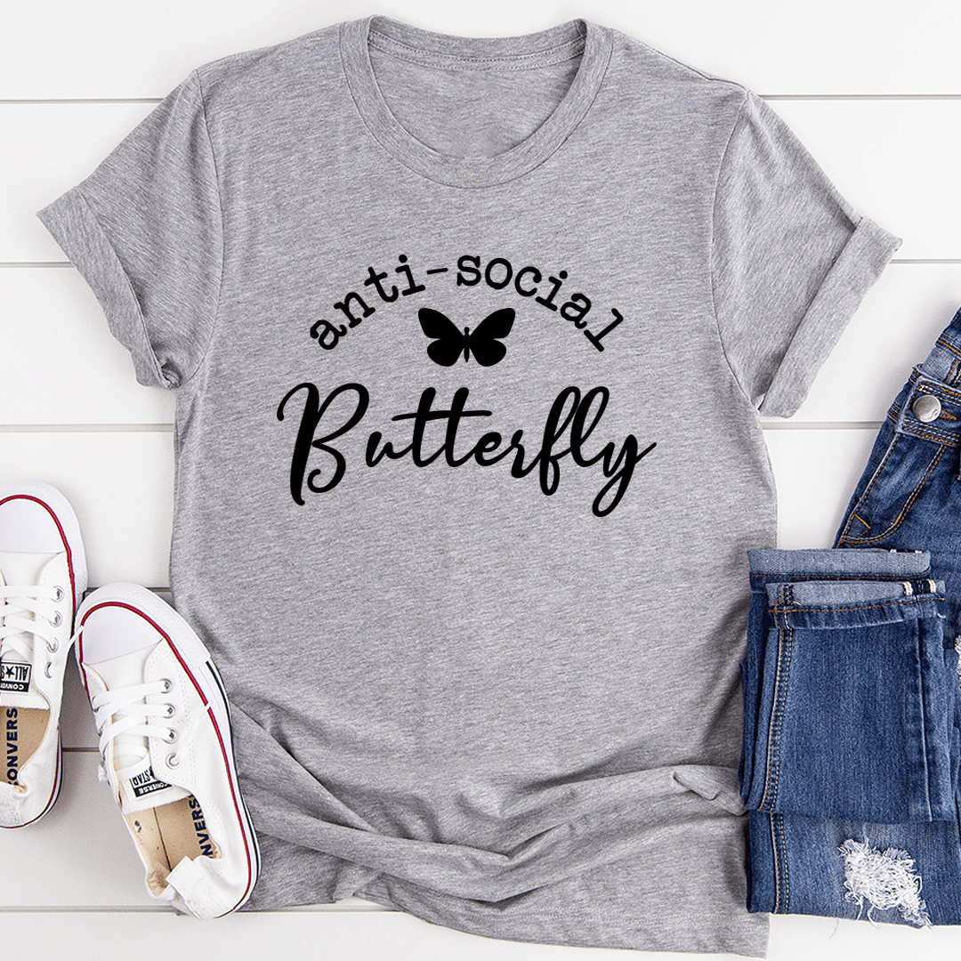 Anti Social Butterfly Tee